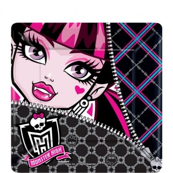 Monster High Dessert Plates (8/pkg)