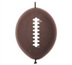Football Link Latex Balloons (20/pkg)