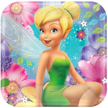 Tinker Bell Lunch Plates (8/pkg)