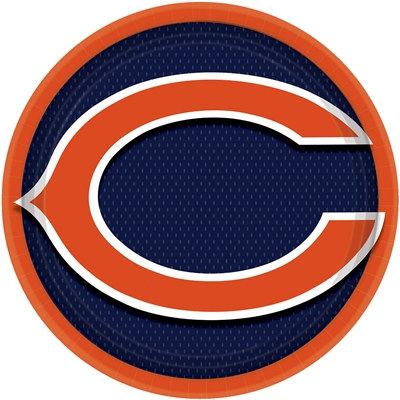 Chicago Bears Lunch Plates (8/pkg)