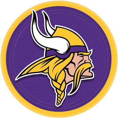 Minnesota Vikings Lunch Plates (8/pkg)