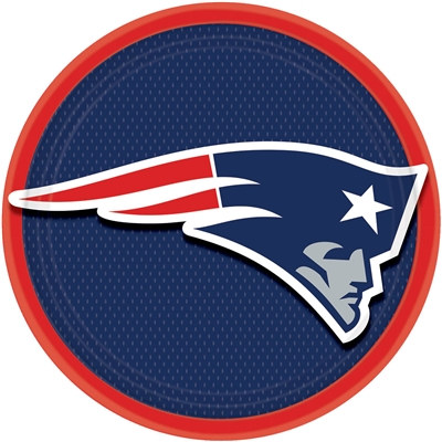 New England Patriots Lunch Plates (8/pkg)