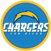 San Diego Chargers Lunch Plates (8/pkg)