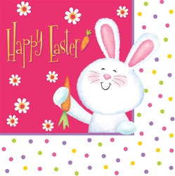 Happy Easter Luncheon Napkins (18/pkg)