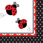 Ladybug Lunch Napkin (16/pkg)