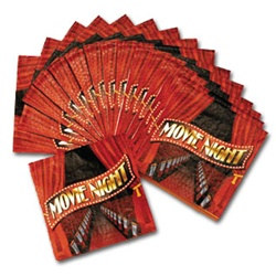 Movie Night Beverage Napkins (16/pkg)