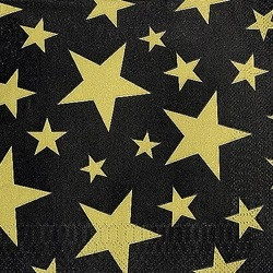 Gold Star Lunch Napkins (16/pkg)