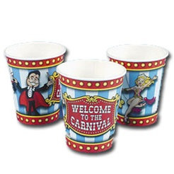 Big Top Circus Hot/Cold Cups (8/pkg)