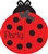 Ladybug Invitations (8/pkg)