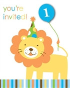 Boy Sweet At One Invitations (8/pkg)