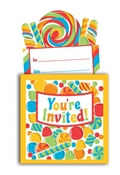 Sugar Rush Invitations (8/pkg)