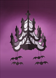 Spider Chandelier 3-D Cutout