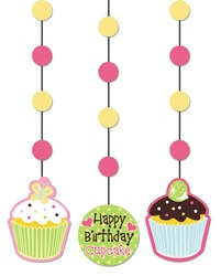 Cupcake Hanging Cutouts