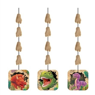 Dino Blast Hanging Cutouts (3/pkg)