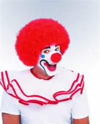 Red Clown Wig