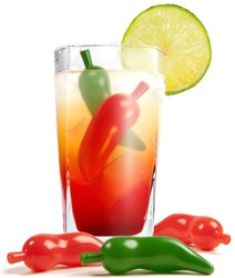 Chilly Peppers Ice Cubes