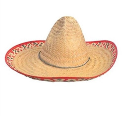 Large Embroidered Sombrero