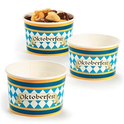 Oktoberfest Snack Bowls - Round