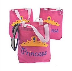 Princess Canvas Gift Bag