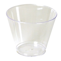 Clear Plastic Tumbler 9 Ounce (20/pkg)