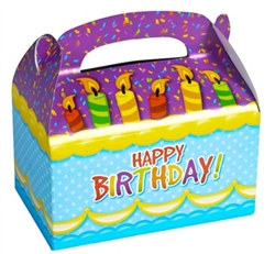 Happy Birthday Treat Boxes (12/pkg)