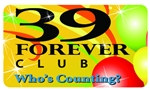 39 Forever Club Plastic Pocket Card