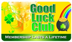 Good Luck Club Plastic Pocket Card (1/Pkg)