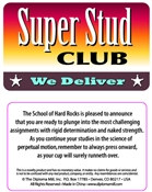 Super Stud Club Pocket Cards