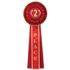 2nd Place Deluxe Rosette Ribbon