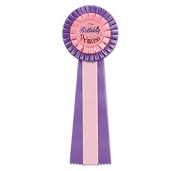 Birthday Princess Deluxe Rosette Ribbon