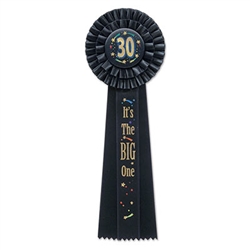 30 It's The Big One Deluxe Rosette Ribbon