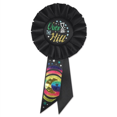 Over The Hill Rosette Ribbon