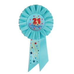 21 and Terrific Rosette Ribbon