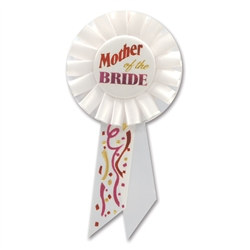 Mother of the Bride Rosette Ribbon