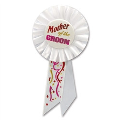 Mother of the Groom Rosette Ribbon