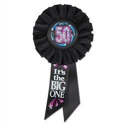 50 It's The Big One Rosette Ribbon