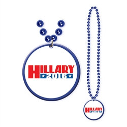 Democratic Candidate Bead with Medallion