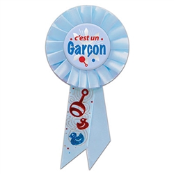 C'est un garcon (It's A Boy) Rosette