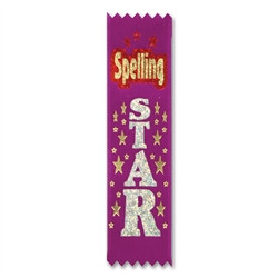 Spelling Star Value Pack Ribbons (10/Pkg)