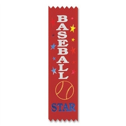 Baseball Star Value Pack Ribbons (10/Pkg)