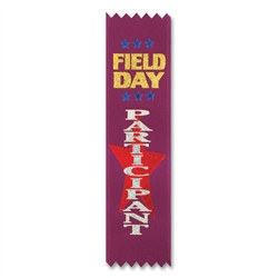 Field Day Participation Value Pack Ribbons (10/Pkg)