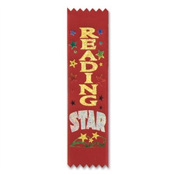 Reading Star Value Pack Ribbons (10/Pkg)