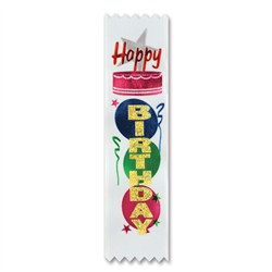 Happy Birthday Value Pack Ribbons (10/Pkg)