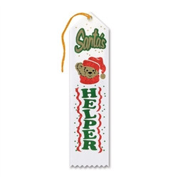 Santa's Helper Award Ribbon