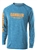 Long Sleeve Performance Blue Melon