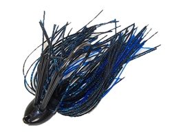 Double Weedguard Jig 1/2oz Black Blue