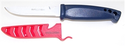 Evolution 4" Bait Knife/Utility Knife Red White and Blue