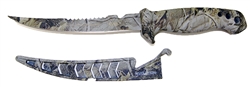 Evolution 6" Filet Knife Camo