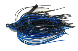 GOAT Swim Jig Black Blue 5/16oz