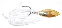 Southern Flash Swim Jig White Gold #4 5/16